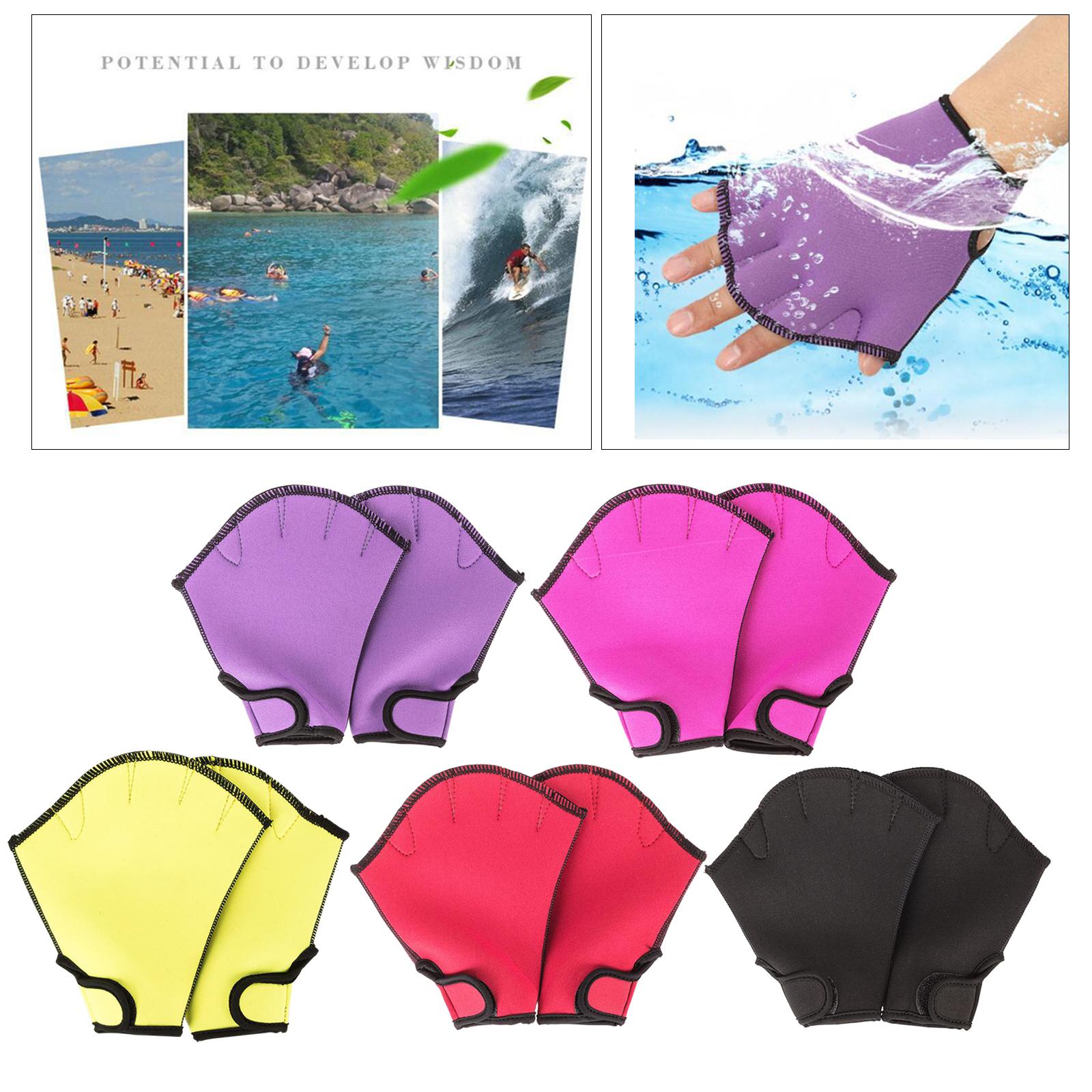 웹형 수영 장갑 수상 스포츠 피트니스 손바닥 수영 장비 - Aquatic Sports For Kids 리뷰 및 가격