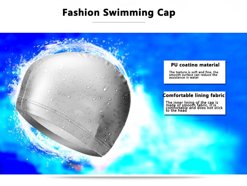 어린이 및 성인용 방수 PU 수영 모자 고탄력 비압박  - Aquatic Sports Cap 리뷰 및 가격
